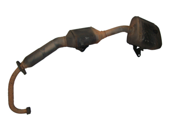 Motorcycle Exhaust Before