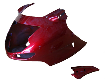 Motorcycle Fairing Damaged image